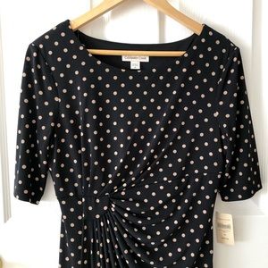 Coldwater Creek polka dot dress